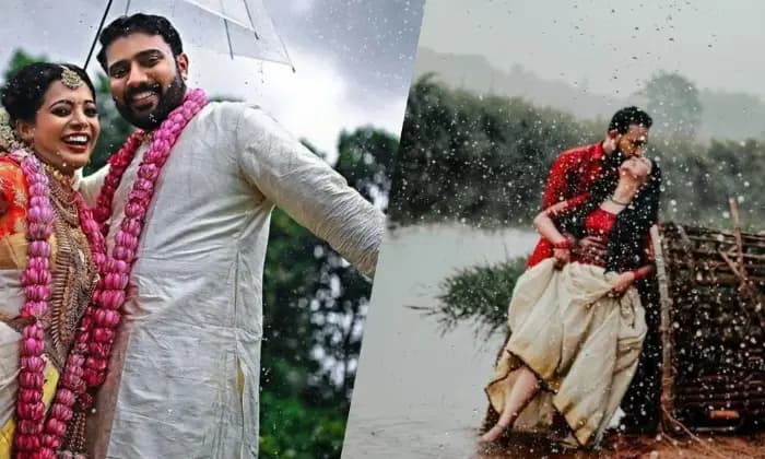15+ Romantic Pre-Wedding Photo Shoot Ideas In Rainy Season