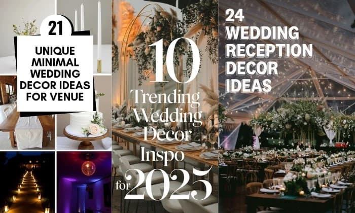 Minimalist vs. Grand Wedding Décor What’s Your Style