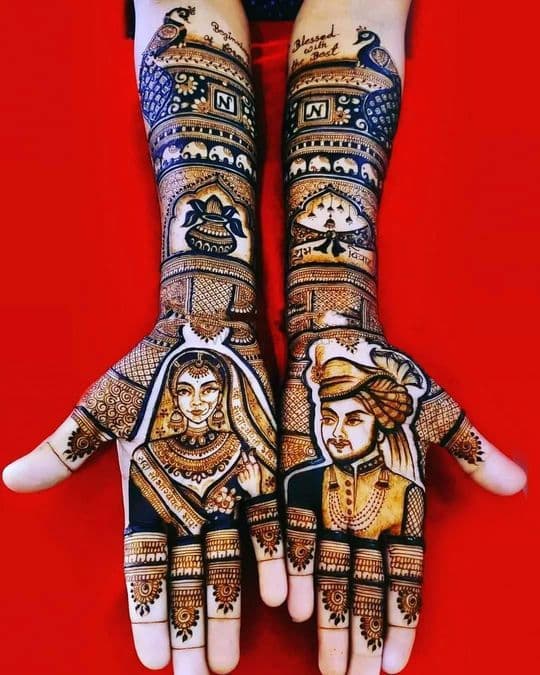 Ayesha Mehendi Art