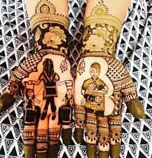 Sabr Mehandi designer