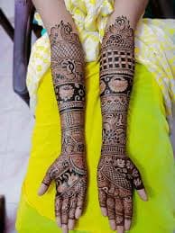 Nirmal Mehandi art