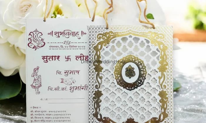 Goldy wedding cards Printers