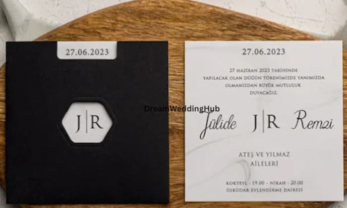 Crystal Wedding Cards