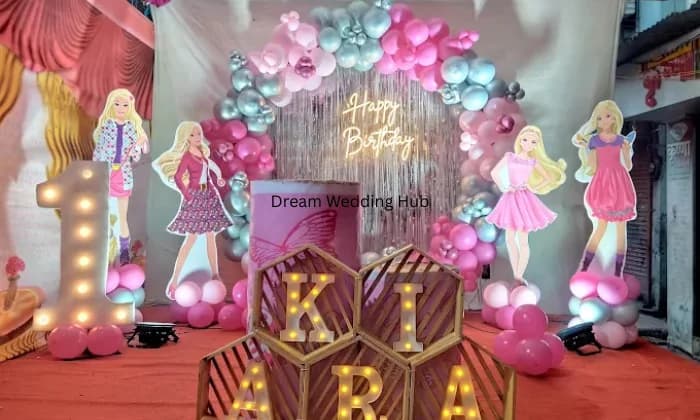 Balloon decoration nearby