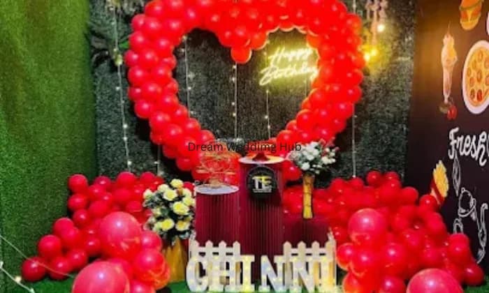 Chanda balloon decoration