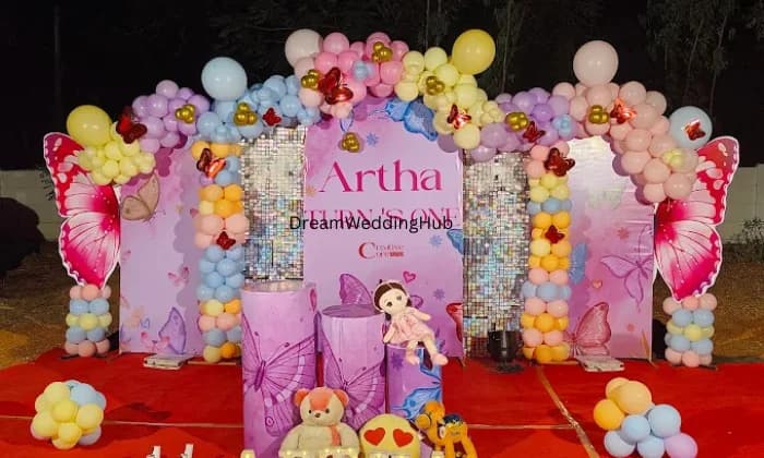 Creative core balloon decoration