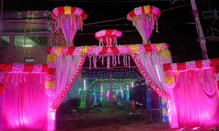 Vishnu Light tent house And Phool Decoration Vishnu Light tent house And Phool Decoration