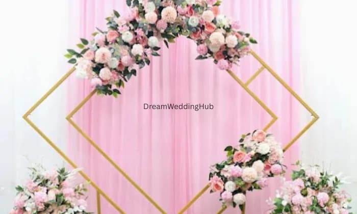 Floral Wedding Stage Decoration Floral Wedding Stage Decoration