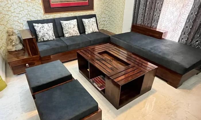 Wooden lobby Wooden lobby